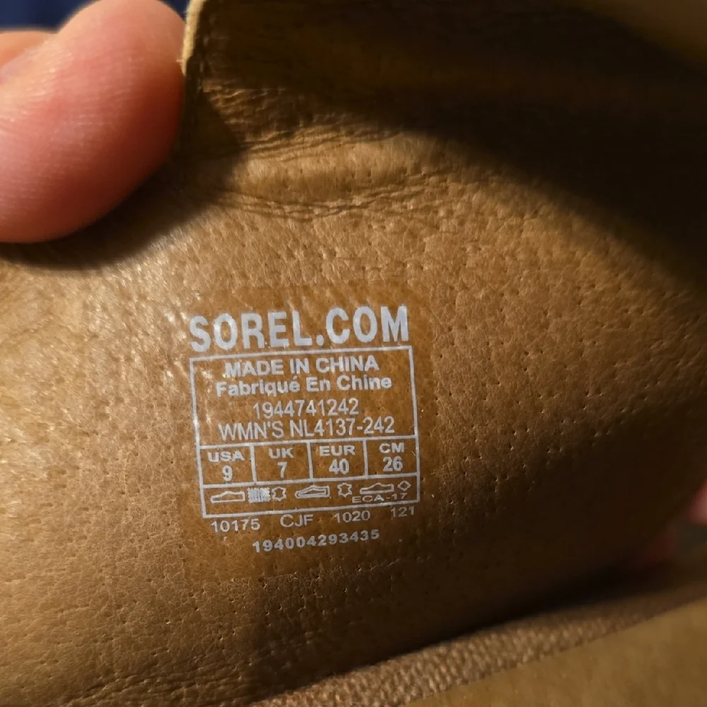 Sorel Tan and Brown Women's Sandals - Picture 4 of 4